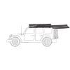 270° Hardcover side awning BRANCH HC-R Left 2M grey