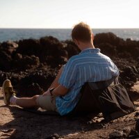 Faltsitz für Dachzelt und Strand VICKYWOOD grau