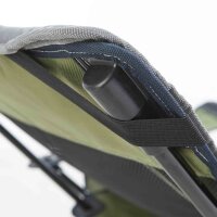 Warm cover for camping chair CAMP LOUNGE Grey