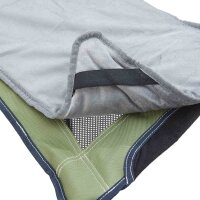Warm cover for camping chair CAMP LOUNGE Grey