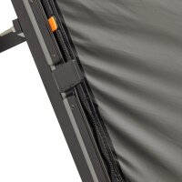 270° Hardcover Seitenmarkise BRANCH HC-R Links 2.5M grau