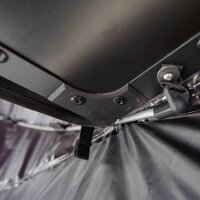 Luft-Klappzelt BAOBAB AIR 135 grau mit Vorzelt + Thermo-Innenzelt