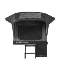 Luft-Klappzelt BAOBAB AIR 135 grau mit Vorzelt + Thermo-Innenzelt