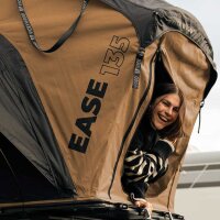 Hardshell Rooftop Tent CUMARU EASE 135 earthy yellow