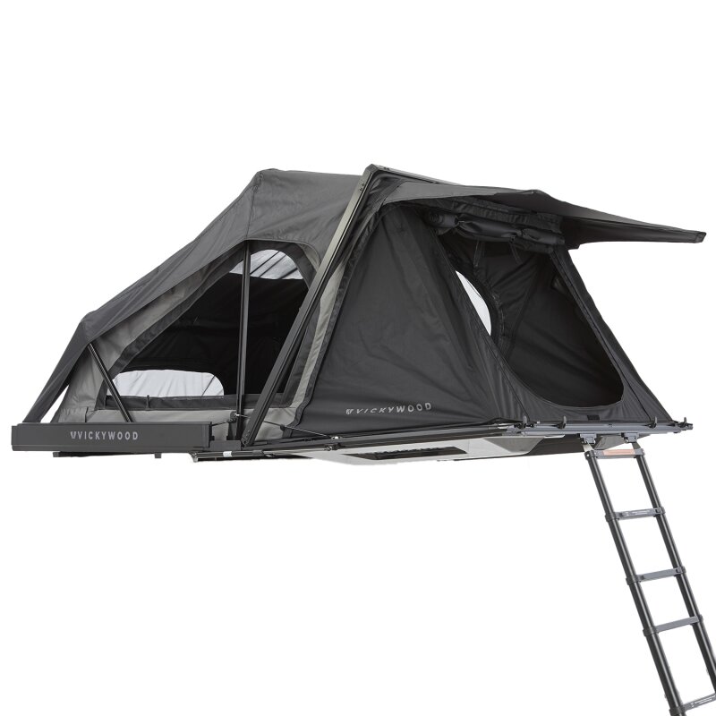 Hybrid Hardcover-Folding Tent MAPLE 155 grey