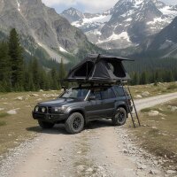 Hybrid Hardcover-Folding Tent MAPLE 155 grey