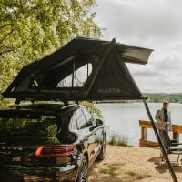 Hybrid Hardcover-Softshell Tent MAPLE 205 grey