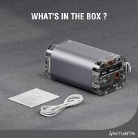 Powerbank Lucid Ultra 40000mAh 100W grau