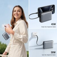 Powerbank Enterprise Compact 20000mAh 45W, spacegrau