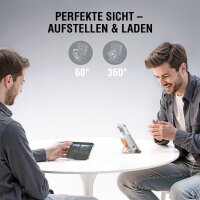 6in1 Hybrid Charger, Wireless Powerbank, weiß