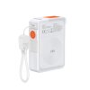 6in1 Hybrid Charger, Wireless Power Bank, white