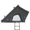 Alu Hardshell Roof Top Tent CUMARU XP 135 All Black Comfort Hybrid Mattress