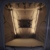 Alu Hartschalen Dachzelt CUMARU XP 135 All Black Komfort-Hybridmatratze