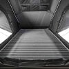 Alu Hartschalen Dachzelt CUMARU XP 135 All Black Komfort-Hybridmatratze
