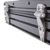 Alu Hartschalen Dachzelt CUMARU XP 135 All Black Komfort-Hybridmatratze