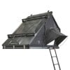 Alu Hartschalen Dachzelt CUMARU XP 135 All Black Komfort-Hybridmatratze