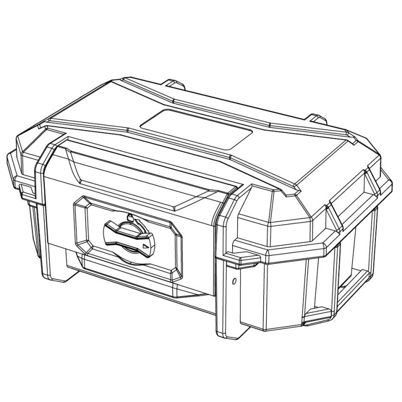 Transportbox LOCK black
