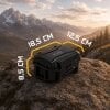 Transportbox LOCK schwarz