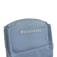 2x Camping Chair CAMP ANCHOR Grey Blue