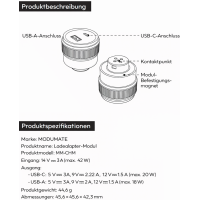 MODUMATE - USB-Ladeadapter Modul