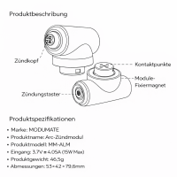 MODUMATE - Elektrisches Feuerzeug Modul
