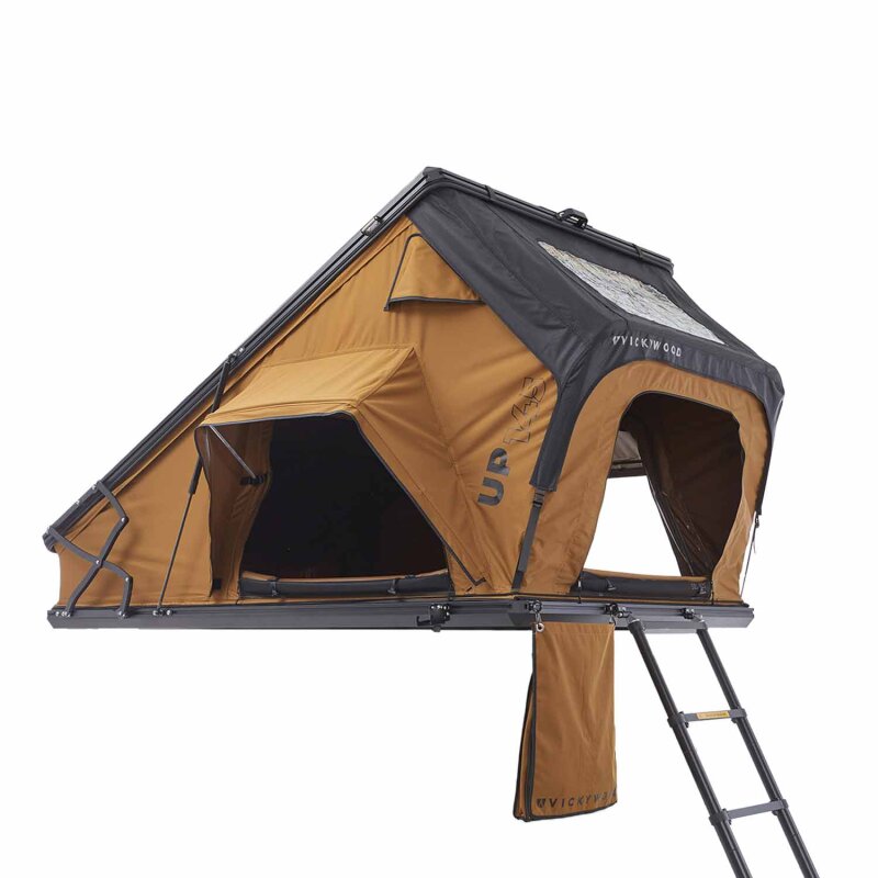 Alu Triangle Hard Shell Roof Tent CUMARU UP 145 Earthy Yellow
