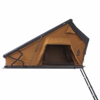 Alu Triangle Hard Shell Roof Tent CUMARU UP 145 Earthy Yellow