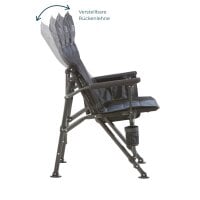 Camping Set 2x SUMMIT Black Campingstuhl und -tisch Bamboo