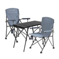 Camping Set 2x ANCHOR Campingstuhl und -tisch Alu