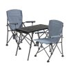 Camping Set 2x ANCHOR Campingstuhl und -tisch Alu