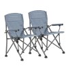 Camping Set 2x ANCHOR Campingstuhl und -tisch Alu