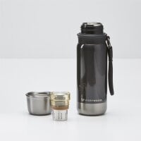 Edelstahl Thermos Bottle Graphite Grey 500 ml