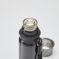 Edelstahl Thermos Bottle Graphite Grey 500 ml
