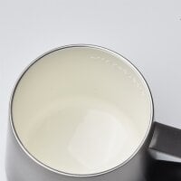 Stainless Steel Travel Mug Fade Black & Silver 350 ml