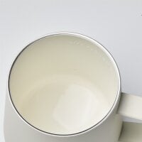 Edelstahl Travel Mug Ivory White 350 ml