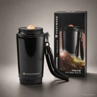 Stainless Steel Daily Cup Black Noir 400 ml
