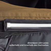 2. Wahl Hybrid Dachzelt MIGHTY OAK LIGHT 165 ECO goldbraun
