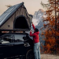 Bundle: CUMARU EASE 135 Grey Rooftop Tent Set