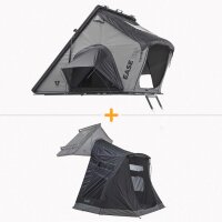 Bundle: CUMARU EASE 135 grau + Vorzelt