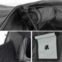 Bundle: CUMARU EASE 135 grau + Vorzelt