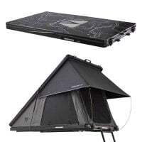 Bundle: CUMARU LIGHT 127 grey Rooftop Tent Set