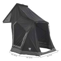 Bundle: CUMARU LIGHT 152 grau Dachzelt-Set