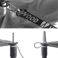 Bundle: CUMARU LIGHT 152 grau Dachzelt-Set