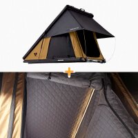 Bundle: CUMARU LIGHT 152 earthy-yellow Rooftent-Set
