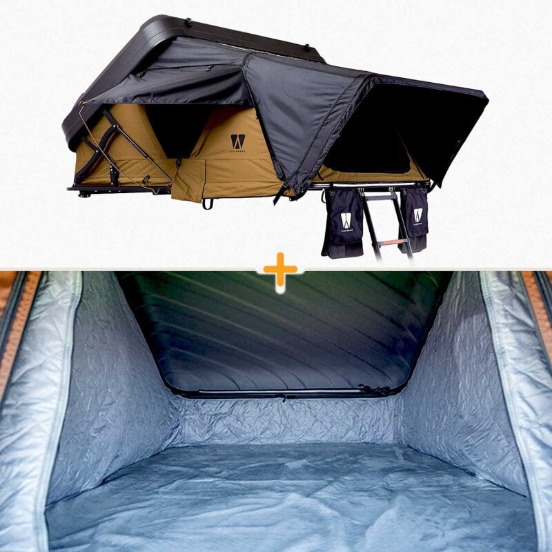 Bundle: MIGHTY OAK 3.0 160 earthy-yellow + Thermal Inner Tent
