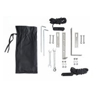 Seitenmarkise VICKYWOOD 200 cm grau